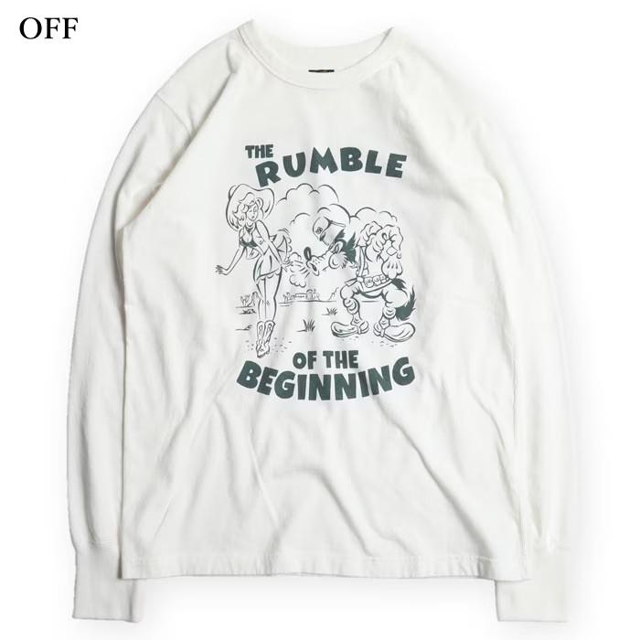 WESTRIDE ウエストライド【PT.L.TEE.26-02】プリント長袖Tシャツ