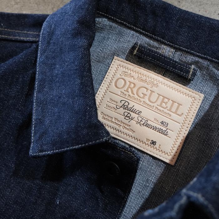 ORGUEIL オルゲイユ【OR-403】【Tailor Denim Coverall】テイラー