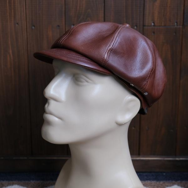 Mr.FATMAN VIKKY CASQUETTE キャスケット Mr.FATMAN ミスターファットマン【LEATHER VIKKY CASQUETTE】レザー