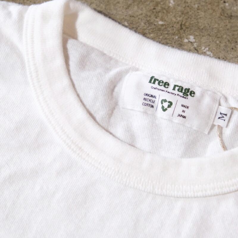 Freerage フリーレイジ 223CC738-B】【リサイクルコットン長袖Tシャツ】 ≪No.79≫ L/S Tee ロンTee リサイクルコットン100％ MADE IN JAPAN｜lahaina-mie｜08