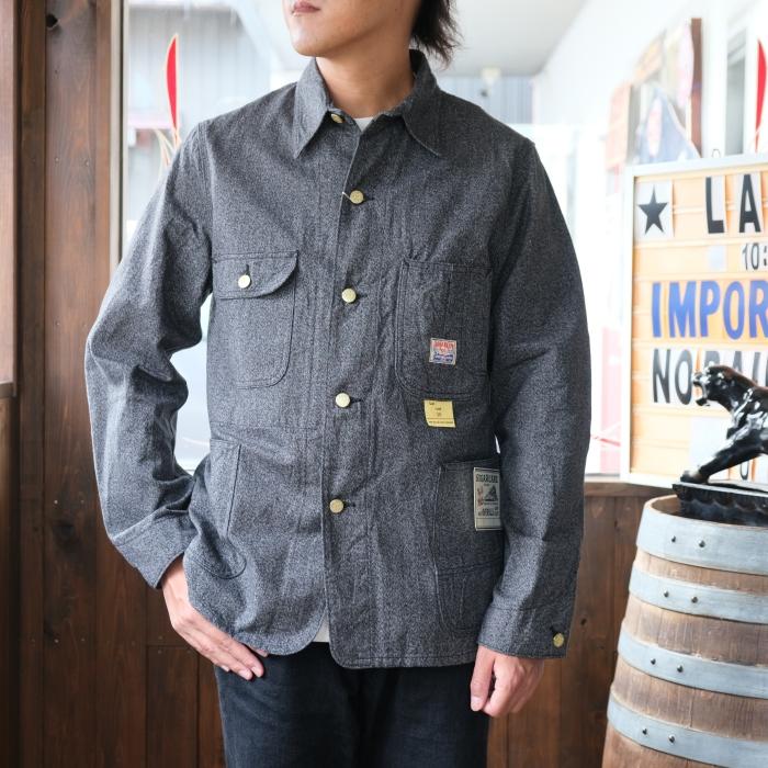 SUGAR CANE シュガーケーン【SC15659】【9oz. BLACK COVERT WORK COAT