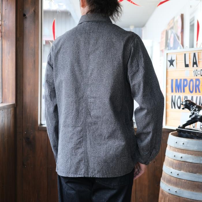 SUGAR CANE シュガーケーン【SC15659】【9oz. BLACK COVERT WORK COAT