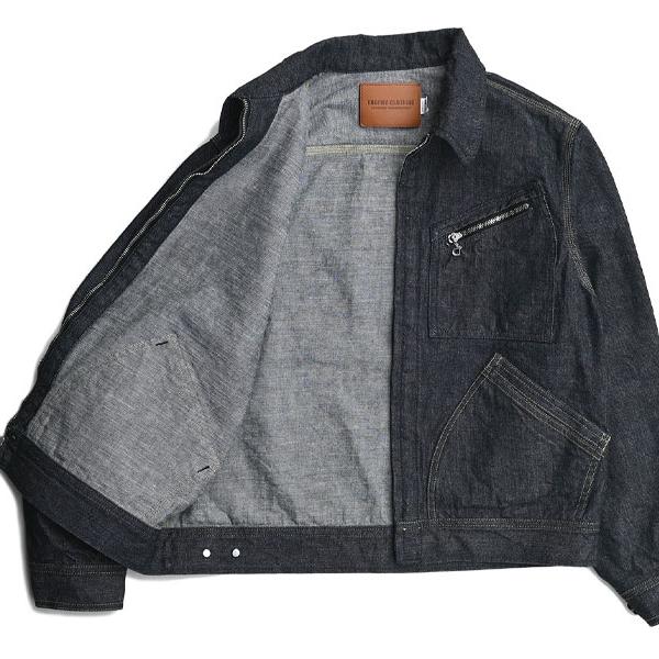 TROPHY CLOTHING トロフィークロージング 【Lot.2406】【Rancher Jacket Left Hand Denim】ランチャージャケット 左綾デニム ワークジャケット 日本製の画像