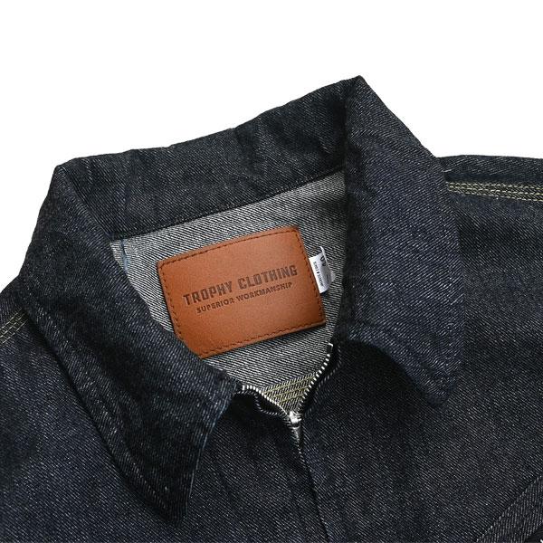 TROPHY CLOTHING トロフィークロージング 【Lot.2406】【Rancher Jacket Left Hand Denim】ランチャージャケット 左綾デニム ワークジャケット 日本製の画像