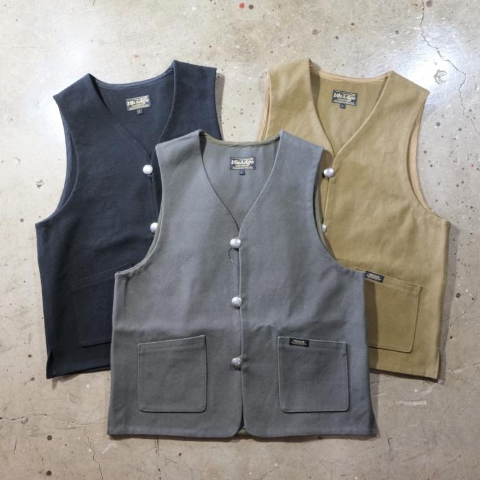 Vin＆Age ヴィンアンドエイジ【TYPE VRV3】【COTTON RUG VEST