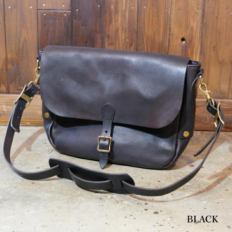 VASCO ヴァスコ【VS-247L】【LEATHER POSTMAN SHOULDER BAG-REGULAR】≪PLANE≫ ポストマンショルダーバッグ 姫路産牛革 日本製の画像