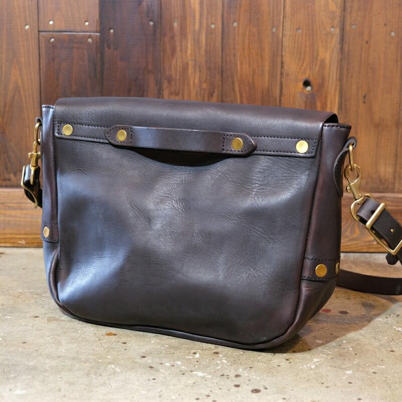 VASCO ヴァスコ【VS-247L】【LEATHER POSTMAN SHOULDER BAG-REGULAR】≪PLANE≫ ポストマンショルダーバッグ 姫路産牛革 日本製の画像