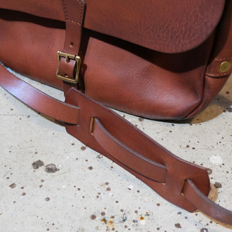 VASCO ヴァスコ【VS-247L】【LEATHER POSTMAN SHOULDER BAG-REGULAR】≪PLANE≫ ポストマンショルダーバッグ 姫路産牛革 日本製の画像