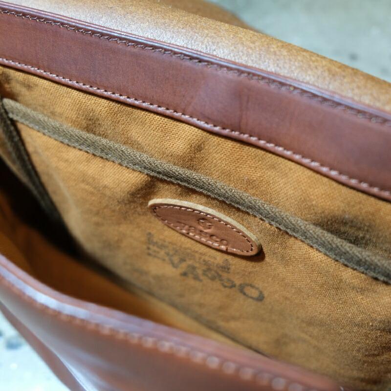 VASCO ヴァスコ【VS-247L】【LEATHER POSTMAN SHOULDER BAG-REGULAR】≪PLANE≫ ポストマンショルダーバッグ 姫路産牛革 日本製の画像