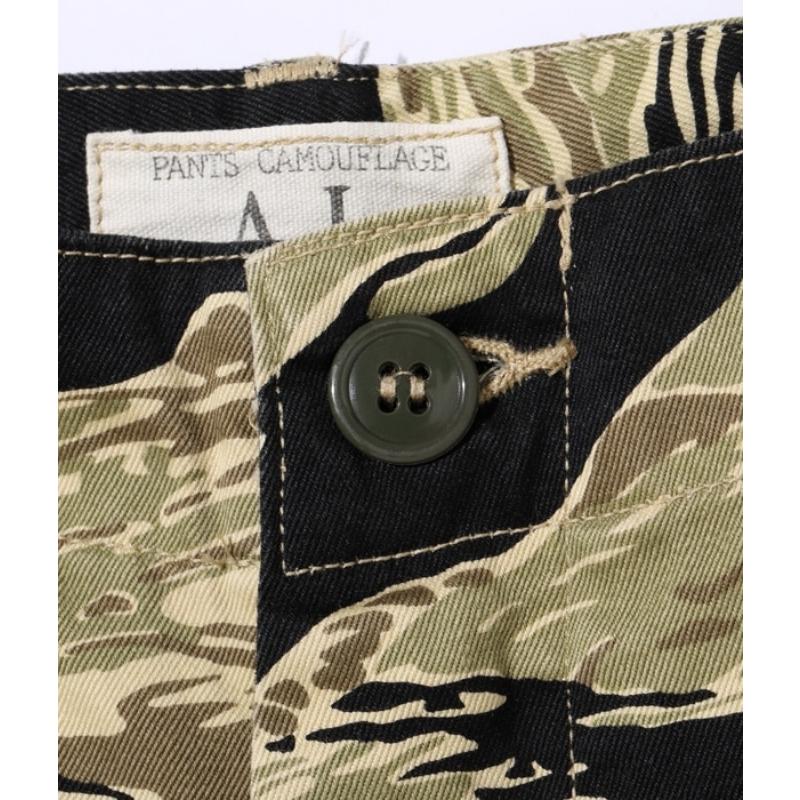BUZZ RICKSON’S バズリクソンズ【BR42502】【GOLD TIGER STRIPE TROUSERS SHORT LENGTH 】ゴールドタイガーストライプトラウザーズ COTTON100％ 日本製_2