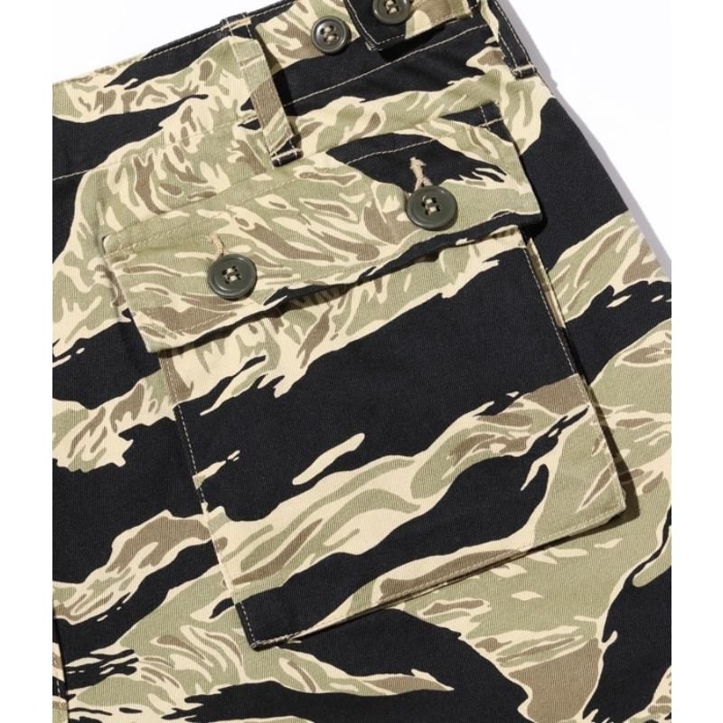 BUZZ RICKSON’S バズリクソンズ【BR42502】【GOLD TIGER STRIPE TROUSERS SHORT LENGTH 】ゴールドタイガーストライプトラウザーズ COTTON100％ 日本製_6