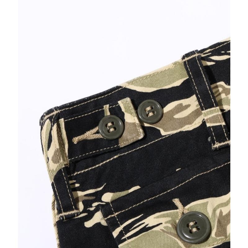 BUZZ RICKSON’S バズリクソンズ【BR42502】【GOLD TIGER STRIPE TROUSERS SHORT LENGTH 】ゴールドタイガーストライプトラウザーズ COTTON100％ 日本製_7