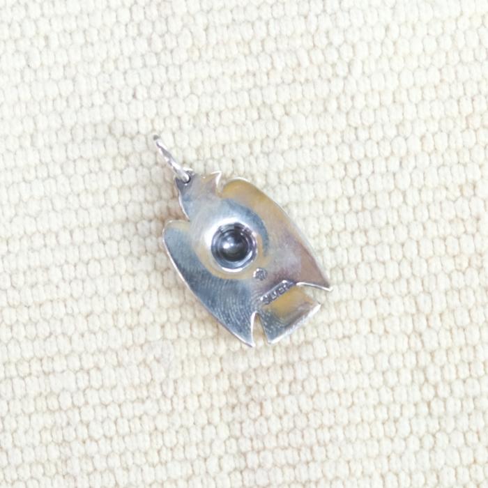 デルバート・バンデバー作　ダイヤモンドバースト　スタンプワーク・トップネックレス STAMP WORKS スタンプワークス【SWP-013】【Thunder Bird Pendant (M