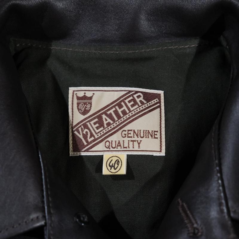 Y'2 LEATHER ワイツーレザー【EB-160】【ECO HORSE TEA-CORE 1ST TYPE