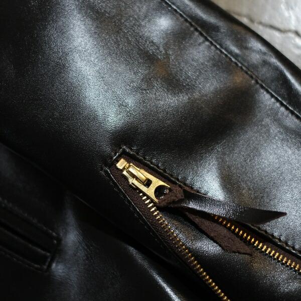Y'2 LEATHER ワイツーレザー【PR-65】【VINTAGE HORSE  LIGHT SINGLE RIDER'S JKT≪BLACK≫】ビンテージホースライト シングルライダースジャケットの画像