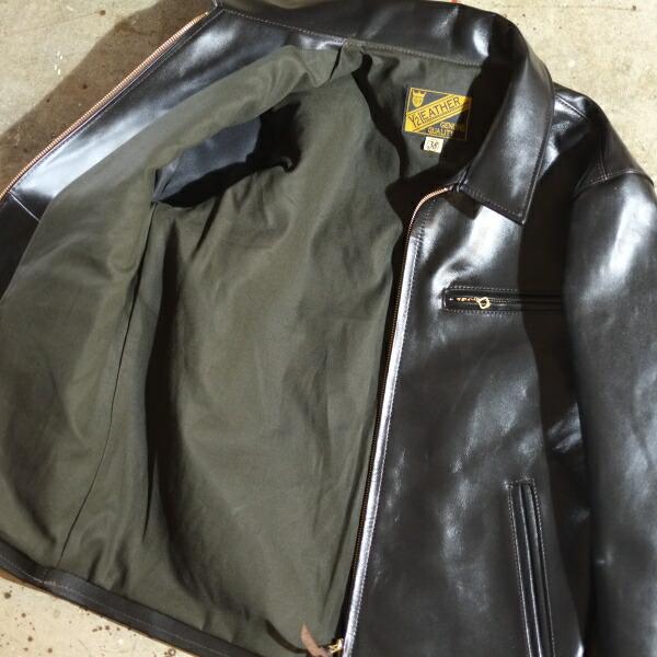 Y'2 LEATHER ワイツーレザー【PR-65】【VINTAGE HORSE  LIGHT SINGLE RIDER'S JKT≪BLACK≫】ビンテージホースライト シングルライダースジャケットの画像