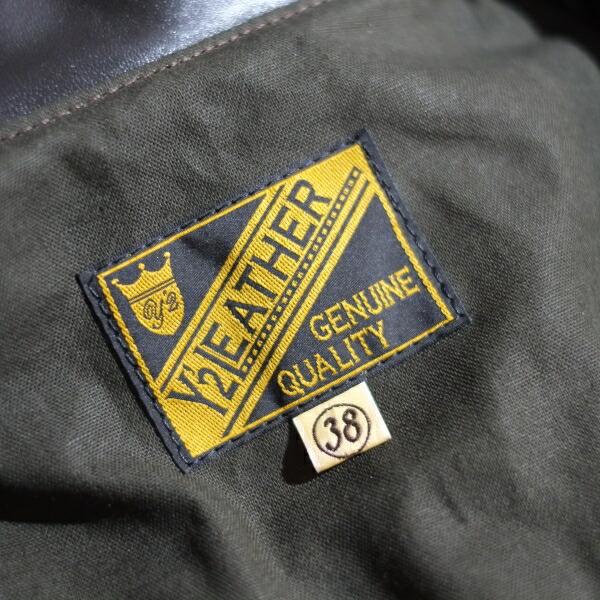 Y'2 LEATHER ワイツーレザー【PR-65】【VINTAGE HORSE  LIGHT SINGLE RIDER'S JKT≪BLACK≫】ビンテージホースライト シングルライダースジャケットの画像