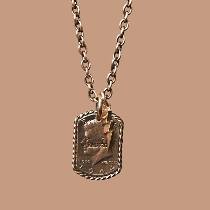 RAOING ローイング【K10 Thunder Pendant S】サンダーペンダントハンドメイド K10 10金の画像