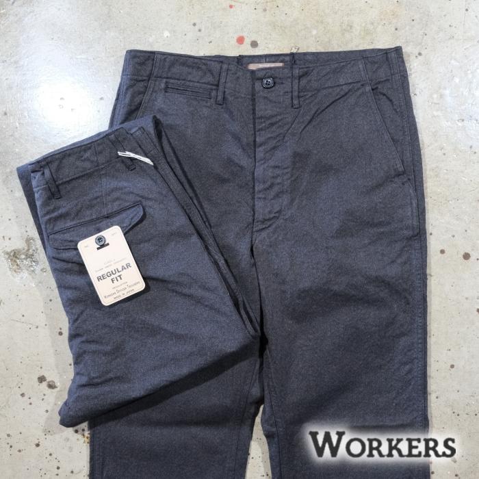 WORKERS ワーカーズ【Officer Trousers Regular Type2】≪WKS Covert