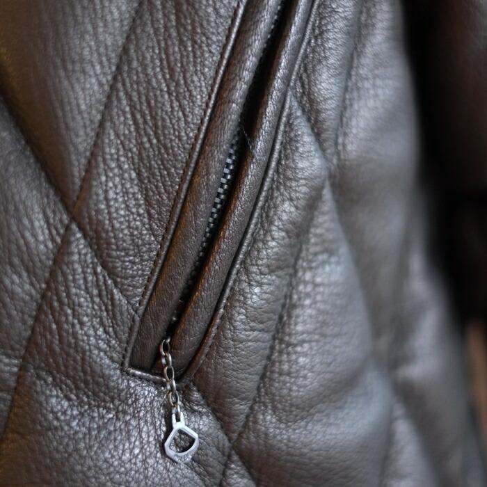 WESTRIDE ウエストライド【ALL NEW RACING DOWN JKT2 WG DEERSKIN