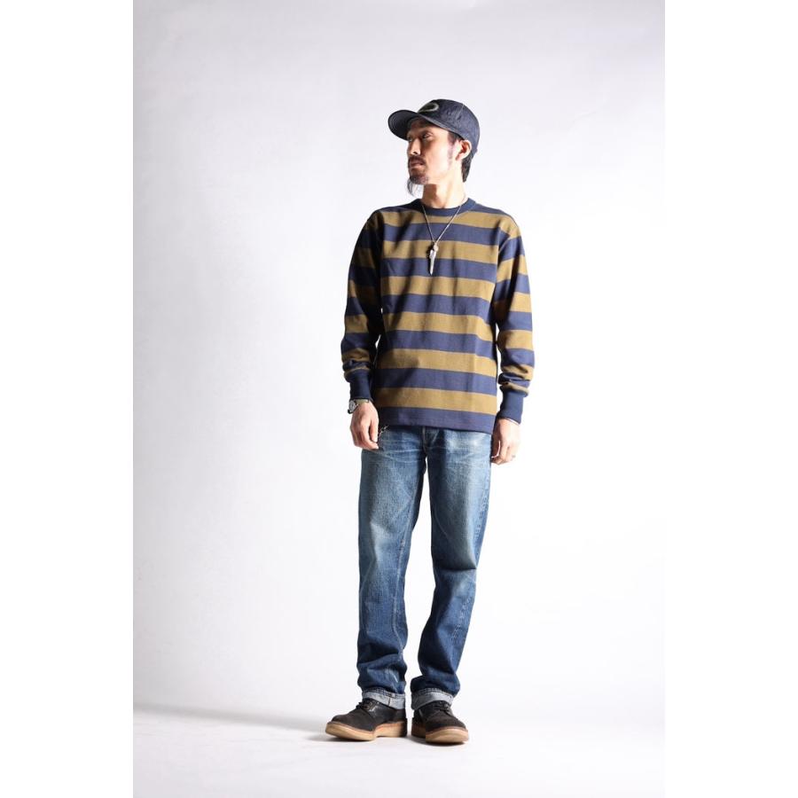 WESTRIDE ウエストライド【HEAVY BORDER LONG TEE】ヘヴィーボーダー