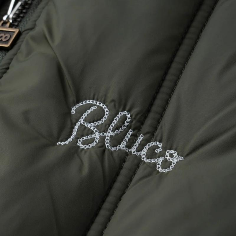 BLUCO ブルコ【145-35-008】【CREW NECK QUILTING VEST】クルーネック