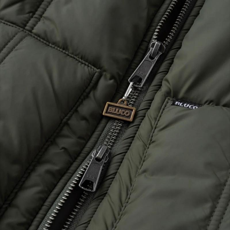 極美品　BLUCOブルコ　キルティング　プリマロフト　ベストOL-35-008 楽天市場】BLUCO ブルコ【145-35-008】【CREW NECK QUILTING VEST