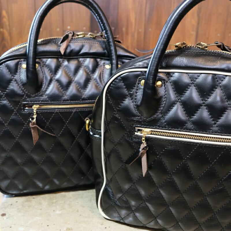 ウエストライドパデッドブリーフバッグキルテイングパッドホースハイド ショルダー付 WEST RIDE ウエストライド【PADDED BRIEF BAG】パデッドブリーフバッグ