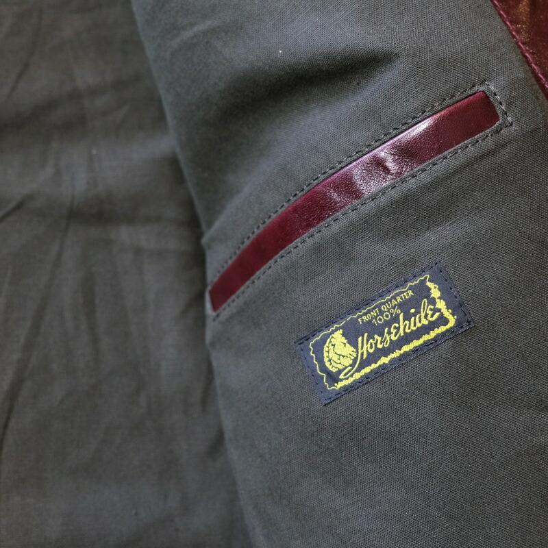 Y'2 LEATHER ワイツーレザー【LB-140】【ANILINE  HORSE 1st Type Gジャン】≪CHERRY≫ アニリンホース 馬革 レザージャケットの画像