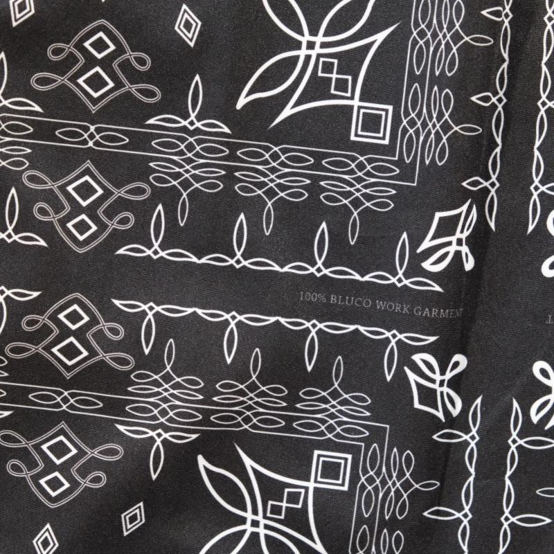 BLUCO ブルコ【163-21-018】【オープンカラーシャツ -Bandana-】半袖