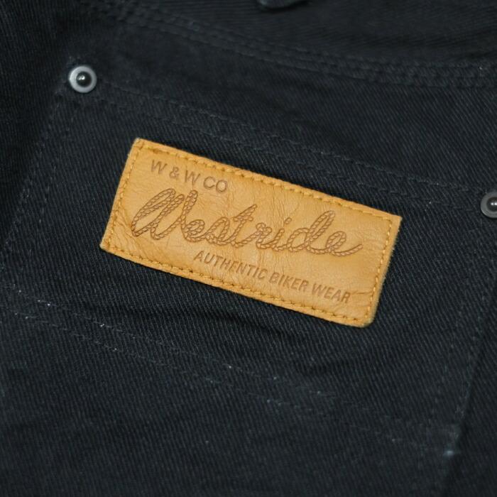 値段交渉歓迎　ウエストライド　101 JACKET 42インチ WEST RIDE ウエストライド【WR101】≪BLACK≫定番デニム ストレート