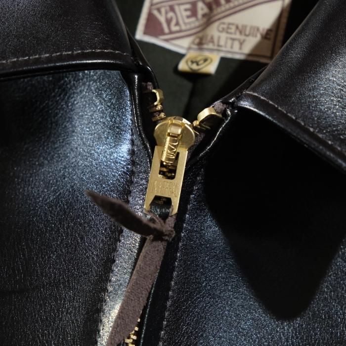 Y'2 LEATHER ワイツーレザー【LSR-42】【ANILINE STEER SINGLE RIDERS