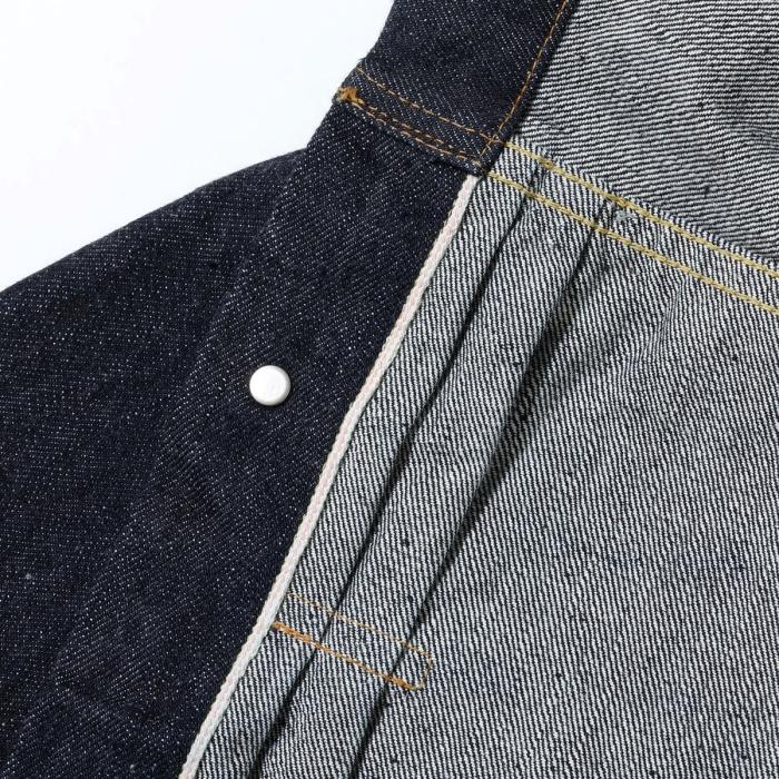 SUGAR CANE シュガーケーン【SC11936T】【13oz. DENIM BLOUSE 1936 MODEL (T-BACK) 】1nd Type デニムジャケット ワンウォッシュ 日本製 COTTON100%の画像