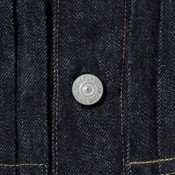 SUGAR CANE シュガーケーン【SC11936T】【13oz. DENIM BLOUSE 1936 MODEL (T-BACK) 】1nd Type デニムジャケット ワンウォッシュ 日本製 COTTON100%の画像