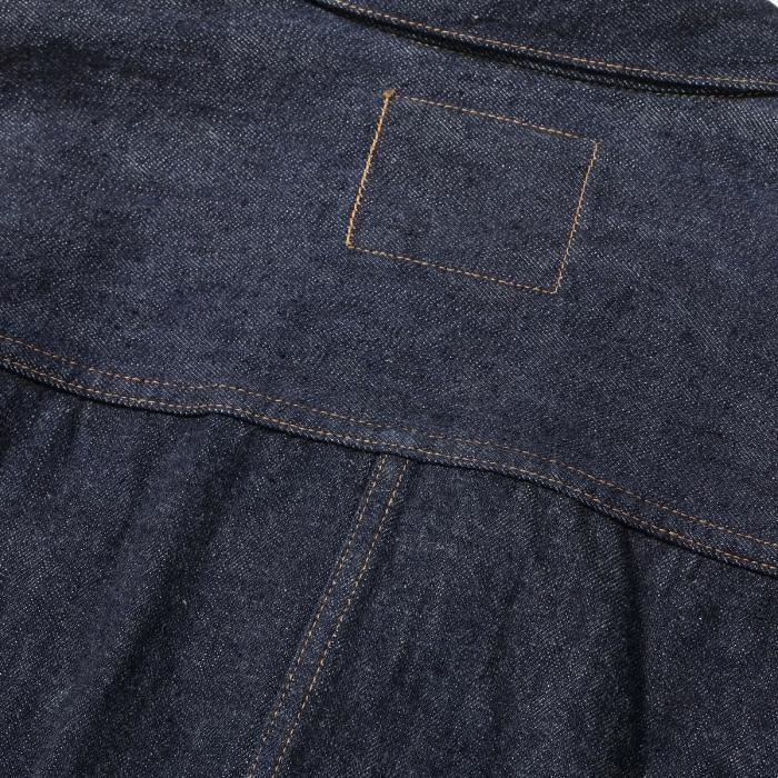 SUGAR CANE シュガーケーン【SC11936T】【13oz. DENIM BLOUSE 1936 MODEL (T-BACK) 】1nd Type デニムジャケット ワンウォッシュ 日本製 COTTON100%の画像