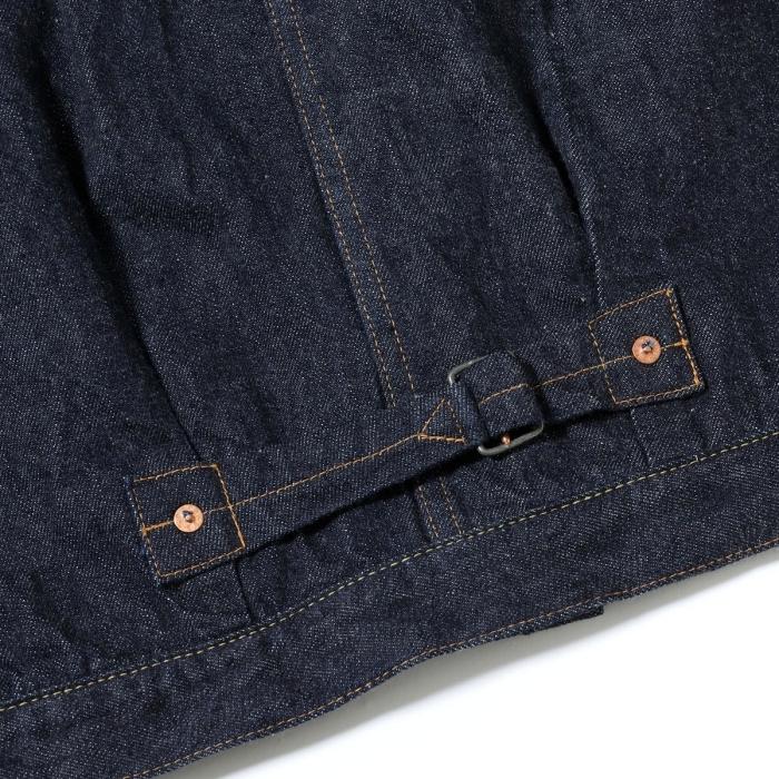 SUGAR CANE シュガーケーン【SC11936T】【13oz. DENIM BLOUSE 1936 MODEL (T-BACK) 】1nd Type デニムジャケット ワンウォッシュ 日本製 COTTON100%の画像