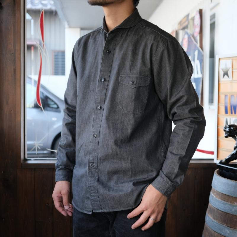 ORGUEIL オルゲイユ【OR-5107 Shawl Collar Shirt】ショールカラー