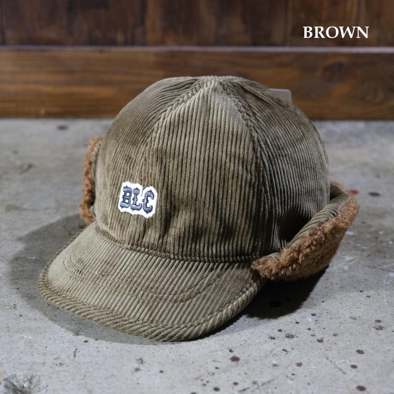 BLUCO ブルコ【157-61-040】【CORDUROY EAR FLAP CAP】コーデュロイ