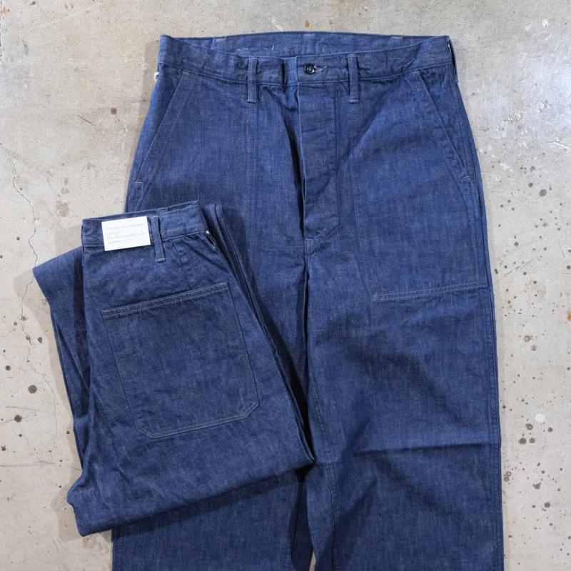 WORKERS ワーカーズ【USN Baker Vintage Fit】≪Brown Back Denim