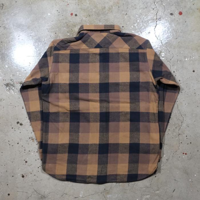 BLUCO ブルコ【155-11-048】【BUFFALO CHECK FLANNEL SHIRT