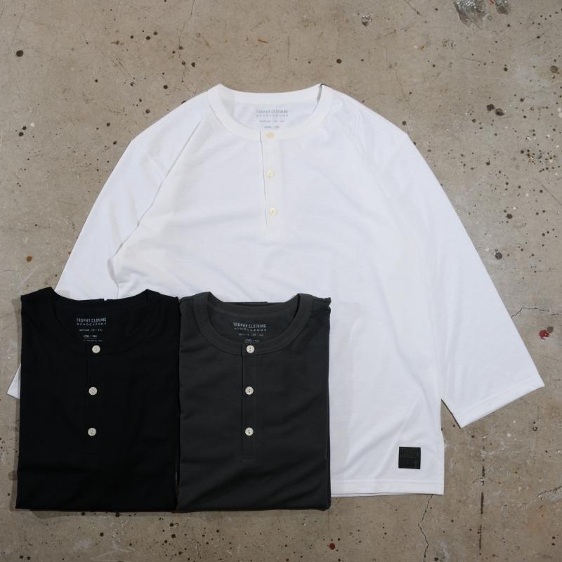 トロフィークロージング SLEEPING SHIRT ヘンリーネック ロンT TROPHY CLOTHING トロフィークロージング【 
