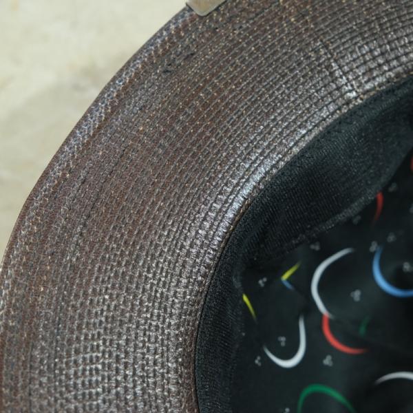 Mr.FATMAN ミスターファットマン【LEATHER FATIGUE HAT】レザー