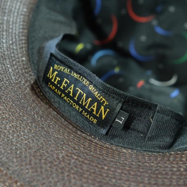 Mr.FATMAN ミスターファットマン【LEATHER FATIGUE HAT】レザー