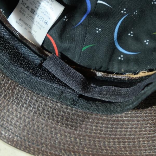 Mr.FATMAN ミスターファットマン【LEATHER FATIGUE HAT】レザー