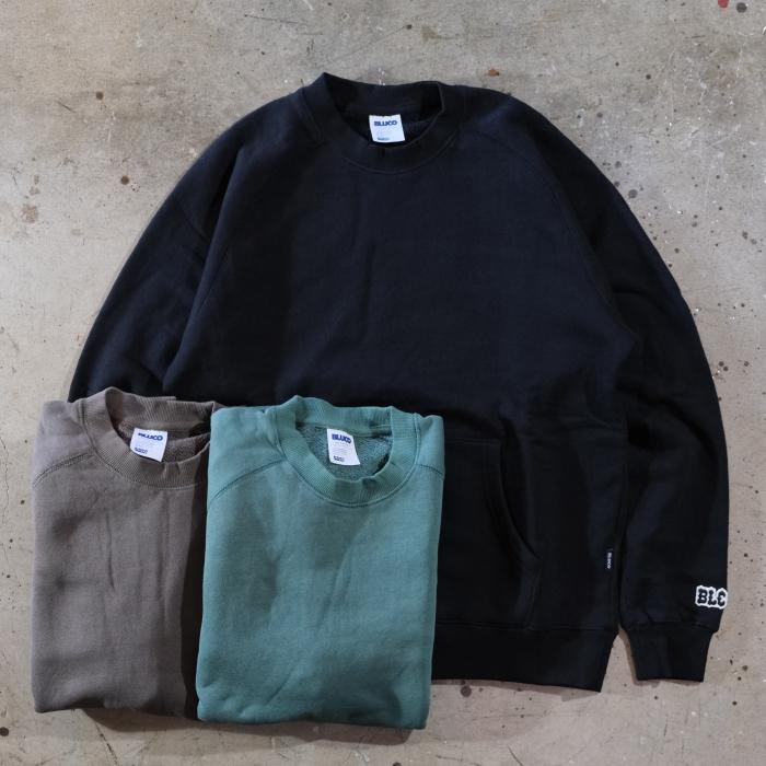BLUCO ブルコ【155-13-026】【HEAVY PILE SWEATSHIRT】ヘビーパイル 