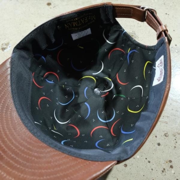 Mr.FATMAN ミスターファットマン【LEATHER SHORT BRIM CAP By BRIDGE