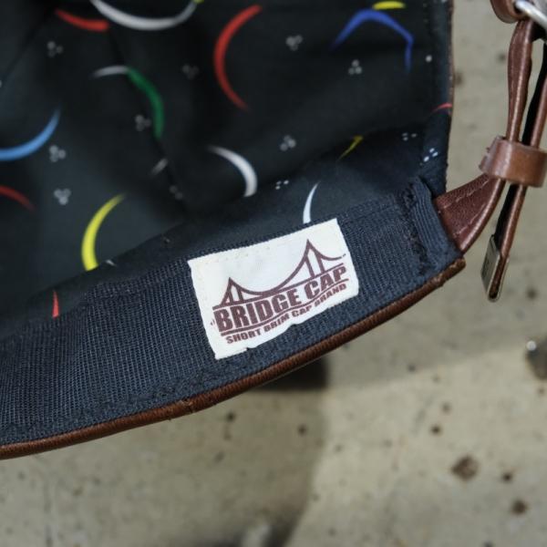 Mr.FATMAN ミスターファットマン【LEATHER SHORT BRIM CAP By BRIDGE
