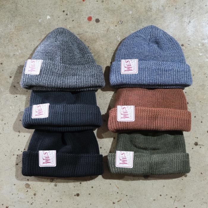 WESTRIDE ウエストライド【NEW C/W WATCH CAP】ニューコットンウール 