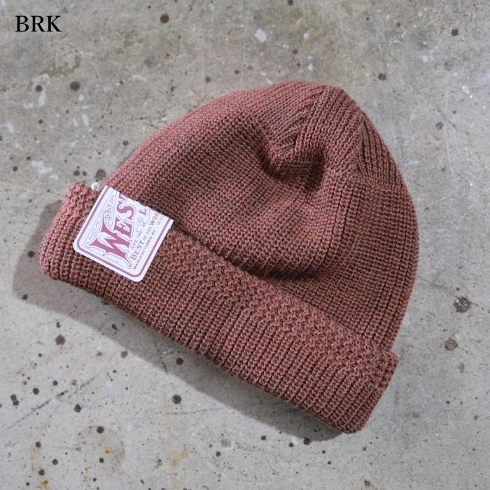 WESTRIDE ウエストライド【NEW C/W WATCH CAP】ニューコットンウール 