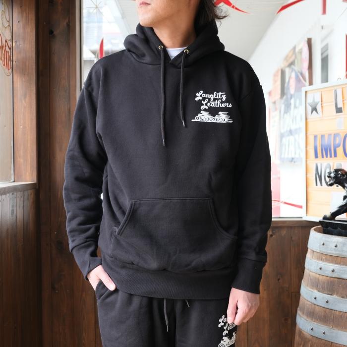 Langlitz Leathers ラングリッツレザーズ【Hooded Sweat Shirts